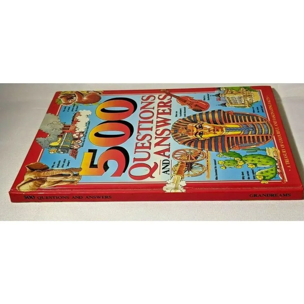 500 Questions & Answers A Treasury of Colorful and Fascinating Facts - 1999 Gran